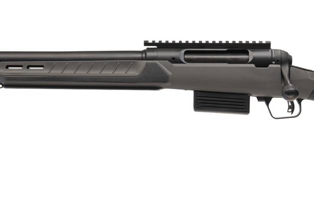 Savage Arms 32804 220 Harvester Full Size 20 Gauge Bolt 2rd 22" Slug Barrel, AccuStock w/AccuFit V2 Flat Dark Gray Synthetic Stock, Left Hand