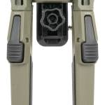 Savage Arms 56451 Sling Swivel Bipod 7.20"-10" High Green Polymer