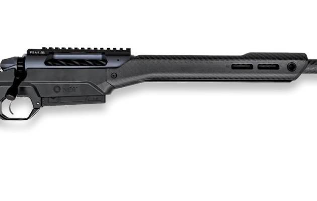 Weatherby 3WAMC22CMR0B 307 Alpine MDT Carbon 22 Creedmoor 3+1 18" Carbon Fiber Threaded Barrel, Carbon Gray Cerakote Steel Receiver w/Picatinny Rail, Arca Rail Forend, Black HNT26 MDT Chassis Carbon F