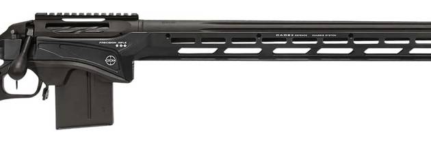 Cadex Inc CDXSSPRO6526CP20I2B1N CDX-SS Seven S.T.A.R.S. Pro 6.5 Creedmoor 10+1 26" Black DLC Fluted Threaded Barrel, Black Cerakote Receiver, ARCA Rail,  M-LOK Handguard, Black Adjustable Folding Butt