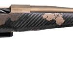 Fierce Firearms ROGSSX65PRC22BRS Twisted Rogue XP 6.5 PRC 3+1 22" Smoked Bronze Cerakote Spiral Fluted Threaded Stainless Steel Barrel, Drilled & Tapped Receiver, BiPod Rail Forend, Sonora Ambush Camo