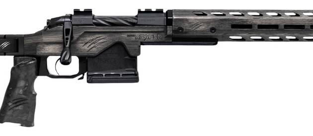 Fierce Firearms REPMT7PRC20DG Reaper MTN 2.0 7mm PRC 3+1 20" Carbon Fiber Match Grade Threaded Barrel, Distressed Gray Cerakote Titanium Drilled & Tapped Receiver, M-LOK Handguard, Magnesium Folding C