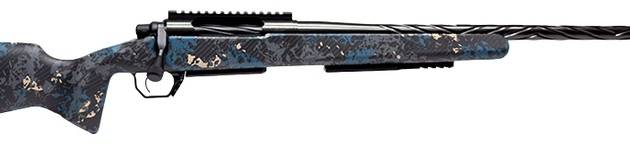 Horizon Firearms HRF-VP2-7PRC-22R Vandal Prime 2 7mm PRC 22" Black Chrome Chevron Fluted Threaded Barrel, Black Chrome Steel Receiver w/Picatinny Rail, Arca Rail Forend, Cobalt Basin Iota BKH Carbon F