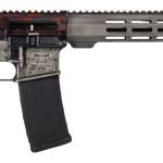 Shark Coast Tactical 300-054-1000-04 Bushido 5.56 NATO 30+1 16" Black Nitride Threaded Barrel, Engraved Aluminum Receiver w/Picatinny Rail, M-LOK Handguard, Magpul Collapsible Black Polymer Stock, Ma