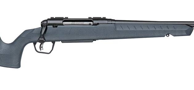 Savage Arms 33126 Axis 2  243 Win 4+1 20" Matte Black Carbon Steel Threaded Barrel, Drilled & Tapped Receiver, Gray Fixed w/Pistol Grip Synthetic Stock, Right Hand