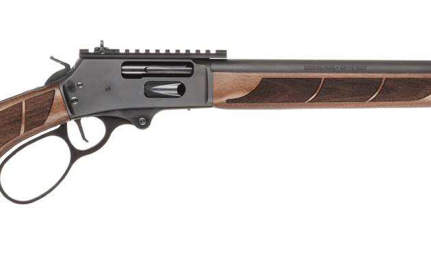 Smith & Wesson 1854 1854 America 250 45-70 Gov 6+1 20" Black Armornite Threaded Barrel, Engraved Black Armornite Stainless Steel Receiver w/Picatinny Rail, Walnut Forend & Fixed Stock