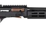 Panzer Arms PAM4CSBBTMFSS M4 Speed Pro 12 Gauge Semi-Auto 3" 5+1 18.50" Black Ported Barrel, Black Aluminum Receiver w/Picatinny Rail, M-LOK Handguard, Skeleton Stock, Black Polymer Grip