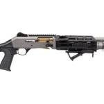 Panzer Arms PAM4NCSGGTMFSS M4 Pro AI Semi-Auto 3" 5+1 18.50" Gray Ported Barrel, Gray w/ Gold Titanium Accents Aluminum Receiver w/Picatinny Rail, Skeleton Stock