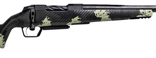 Fierce Firearms ROGSCMX25CM20BF Carbon Mini Rogue XP 25 Creedmoor 3+1 20" Carbon Fiber Match Grade Barrel, Black DLC Stainless Steel Drilled & Tapped Receiver, Forest Camo Push Button Adj Cheek Piece