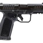 Rost Martin RM1CXBLKOSP10CA RM1X *CA Compliant Compact 9mm Luger 10+1 4" Black Match Grade Barrel, Black Nitrocarburized Steel Optic Ready/Serrated Slide, Black Polymer Frame w/Picatinny Rail, Interch