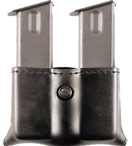 Safariland 079186 Double Mag Pouch  1.75" Belt Black Laminate