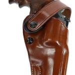 Galco DAO106 DAO OWB Tan Leather Belt Slide Fits S&W L Frame Fits 6" Barrel Right Hand
