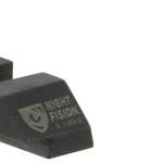 Night Fision GLK001003OGW Tritium Night Sights For Glock Green Tritium Orange Outline Front Sight- Green Tritium White Outline Rear Sight Glock 17/17L/19/22