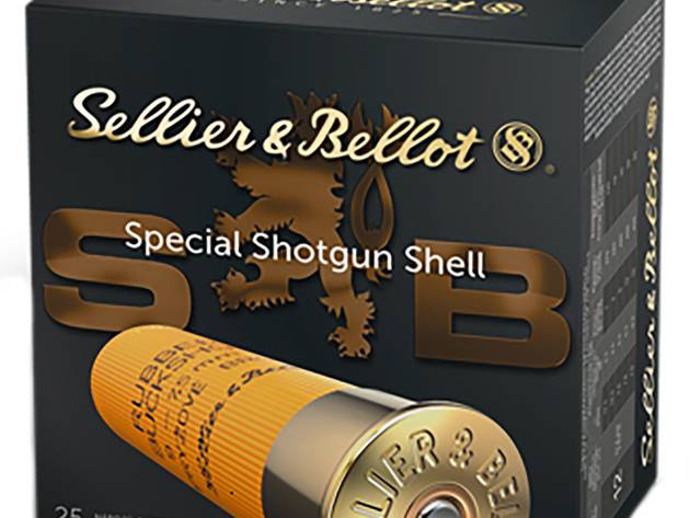 Sellier & Bellot SB12RBA Shotgun  12Gauge 2.75" 2 11/16oz 1 Rubber Ball Shot 25 Box/10 Case