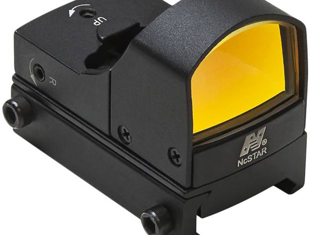 NcStar DDAB Micro Red Dot Optic  Black Anodized 1 x 0.93" x 0.66" 2 MOA Red Dot