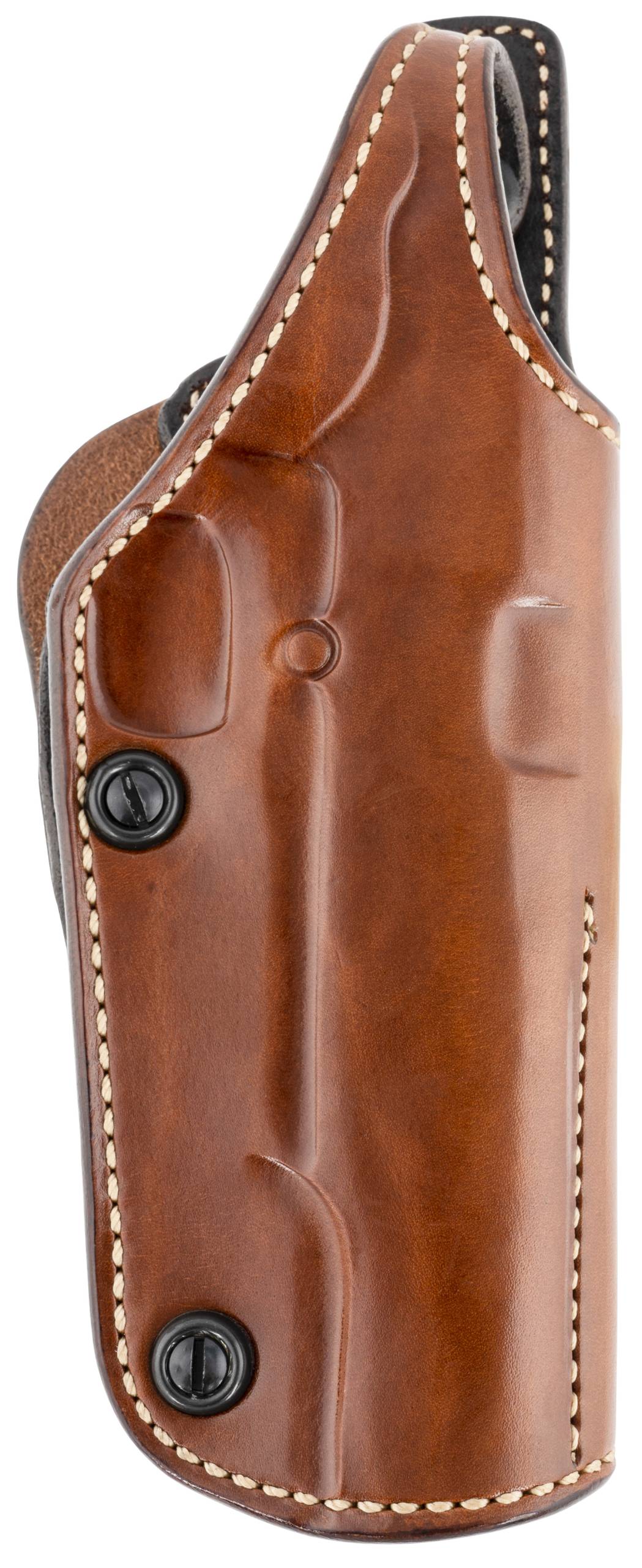 Galco PHX126 Phoenix OWB Tan Leather Belt Slide Fits S&W N Frame Fits 4" Barrel Right Hand