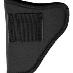 Uncle Mike's 21112 GunMate Hip Holster IWB Size 12 Black Tri-Laminate Belt Clip/Belt Loop Compatible w/Glock Fits 4-5" Barrel Belt 2" Wide Ambidextrous