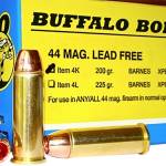 Buffalo Bore Ammunition 4K20 Buffalo-Barnes Strictly Business 44Rem Mag 200gr Barnes VOR-TX XPB Lead Free 20 Per Box/12 Case