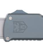 COBRATEC OTF UTILITY KNIFE - GRAY 5.1" OAL LENGTH