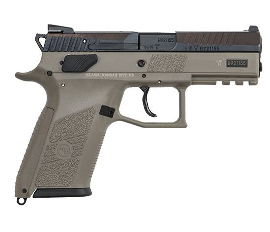 CZ P-07 DUTY 9MM FDE 3.8 15RD