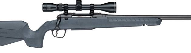 SAVAGE AXIS 2 XP 22-250 20" - THREADED W/3-9X40 BLACK/GREY