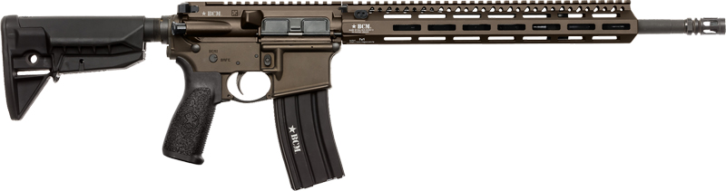 BCM RECCE-16 MCMR AR-15 5.56MM - 16" M-LOK BRONZE 1-30RD MAG