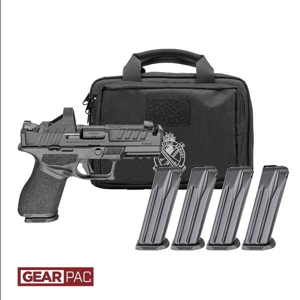 SPRINGFIELD ECHELON 9MM 4" - COMP COMPACT 10RD GEAR PAC