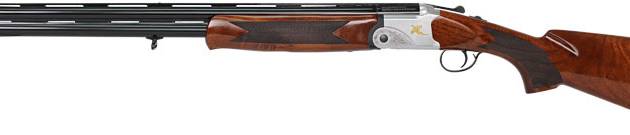 IVER JOHNSON 600LW O/U 12GA 3" - 30"VR SILVER BLACK WALNUT