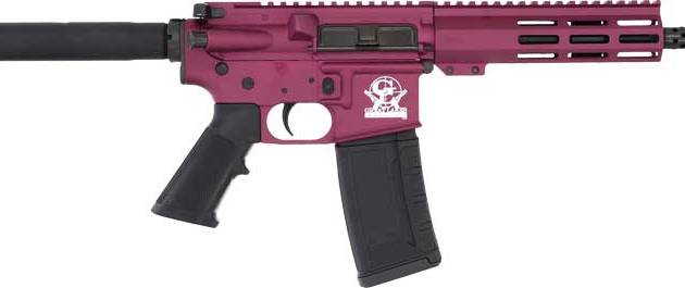 GLFA AR15 PISTOL 223 WYLDE - 7.5" NITRIDE BARREL BLK CHERRY