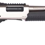 IVER JOHNSON PUMP 12GA 3" 18" - NICKEL QD PISTOL GRIP STOCK