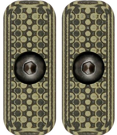 MI LEVER STOCK G10 M-LOK PANEL - OD GREEN/BLACK 2-PACK