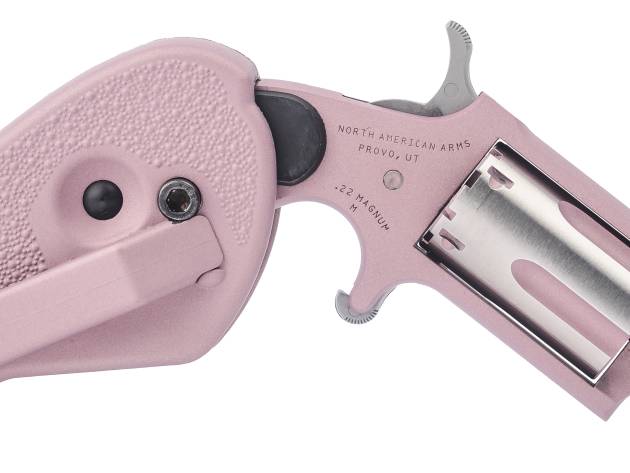 NAA FOLDING HOLSTER GRIP 22MAG 1 1/8 ROSE