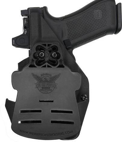 WE THE PEOPLE HOLSTER OWB RH - FOR GLOCK 17 MOS W/OPTIC BLK