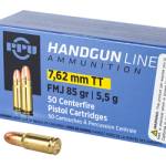 PPU 7.62 TOKAREV FMJ 85GR 50/500