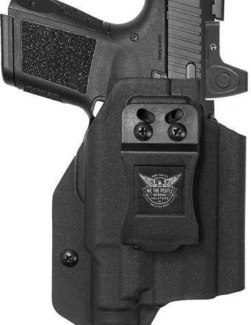 WE THE PEOPLE HOLSTER IWB - RH KYDEX CANIK METE MC9 BLACK