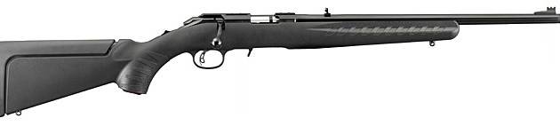 RUG AMERICAN 22LR 18 COMPACT THRD BLK SYN 10R