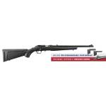 RUG AMERICAN RIMFIRE STD 22MAG 18 TB BLK SYN 9RD