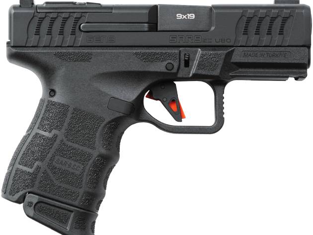 SAR SAR9 9MM SUBCOMPACT GEN3 U-80 12/15RD