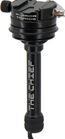 WARRIOR TRIPODS THE CHIEF - LEVELING BASE 75MM 6" STEM