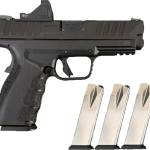 SPR XD MOD.4 9MM 4 BLK OSP 16RD GEAR PAC