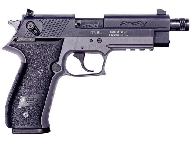 ATI GSG Firefly Handgun .22 LR 13rd Magazines(2) 4.9 Threaded Barrel Smoke Frame