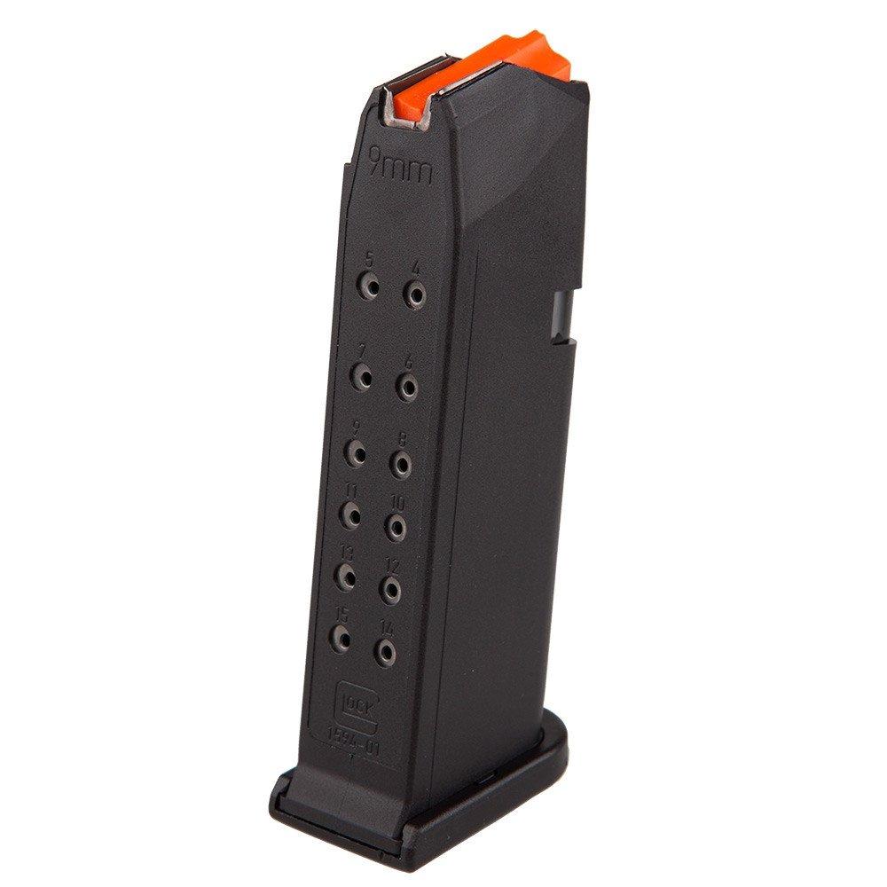 Glock Gen5 Factory Magazine G19 G26 9mm Luger 15/rd (BULK)