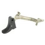 Glock Trigger with Trigger Bar Gen 4 Grooved Trigger