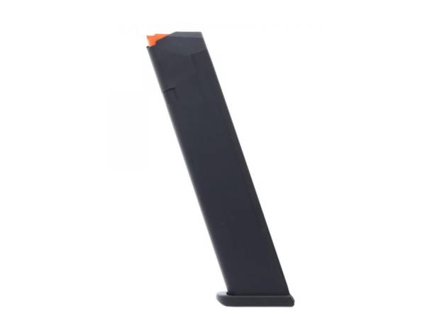 Glock Handgun Magazine for Glock 19 Gen 5 9mm (Mag Floor Plate 01 Orange Follower) 24/rd (BULK)