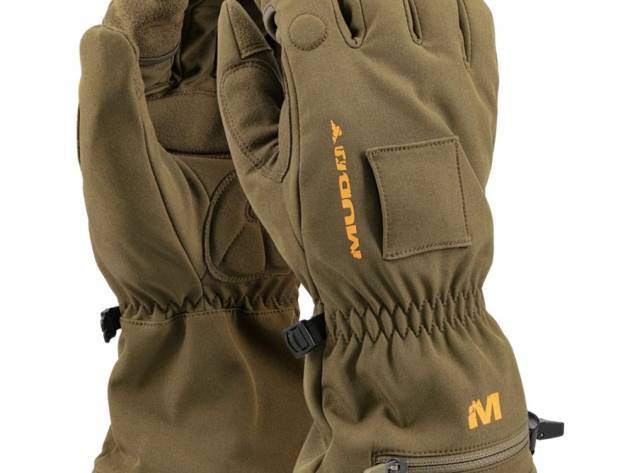 Muddy Nucleus Heated Softshell Gloves Brown Clay M