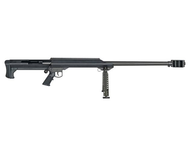 Barrett Model 99 Rifle 50 BMG Single Shot 32" Heavy Barrel Black Finish w/Bipod and Pelican Hardcase