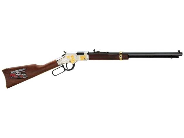Henry Golden Boy Firefighter Tribute Edition Rifle .22 LR 16rd Magazine 20" Barrel Walnut