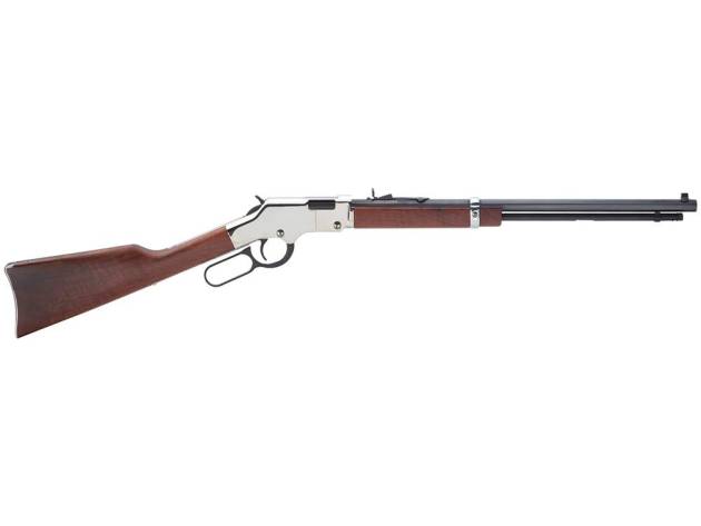 Henry Golden Boy Silver Rifle .22 WMR 12rd Capacity 20.5" Barrel Walnut