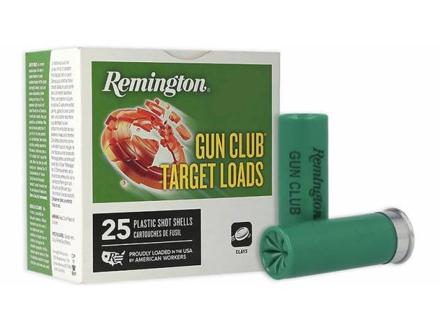 Remington Gun Club Target Load Shotshells 12 ga 2-3/4" 1-1/8 oz 1145 fps #9 250/ct case (10-25/ct)