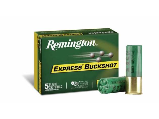 Remington Express Magnum Buckshot Shotshells 12 ga 3" 10 plts #000 1225 fps 5/ct